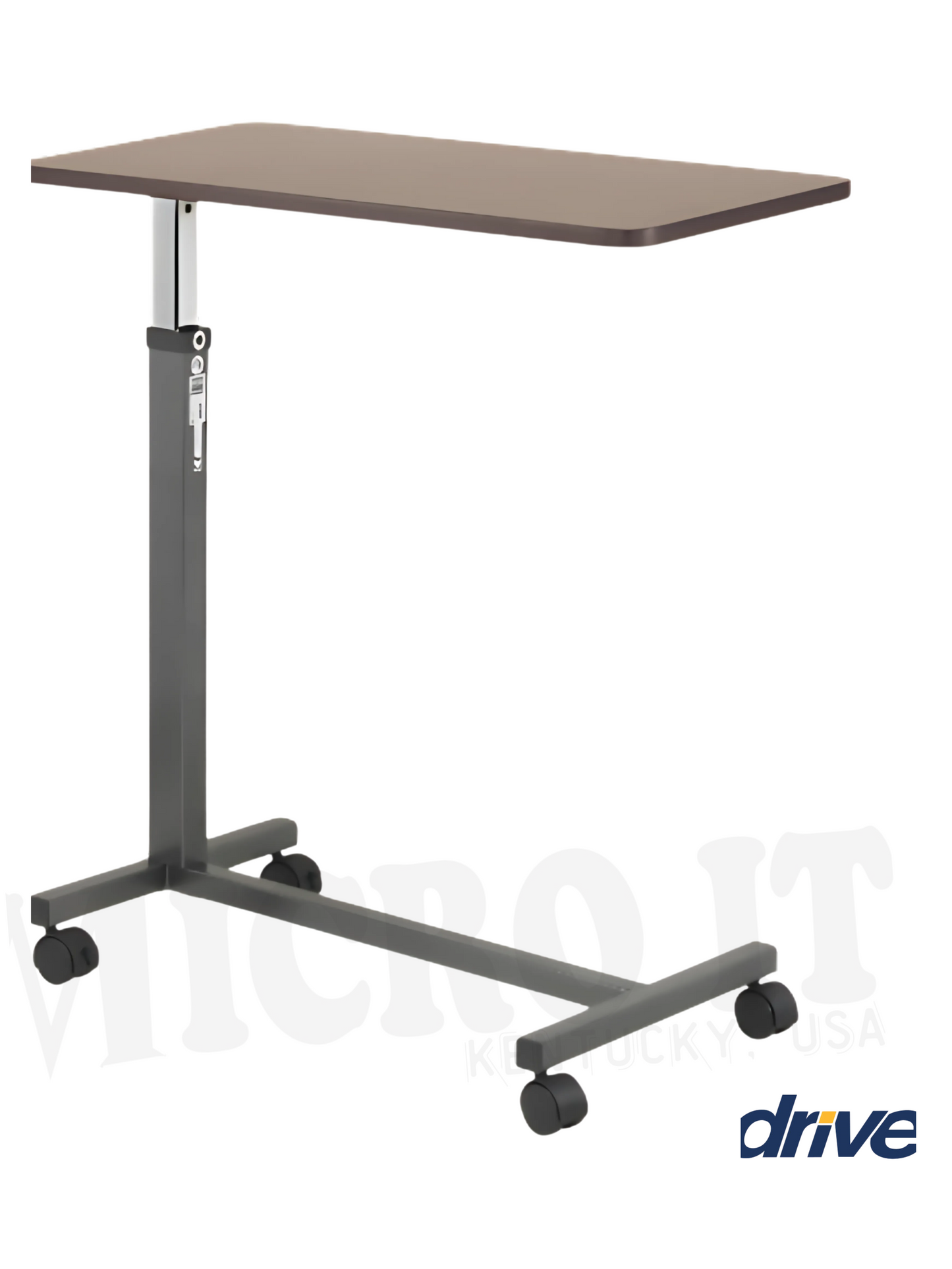 DRIVE MEDICAL TABLE 13067 / OVERBED WITH WHEELS / ADJUSTABLE