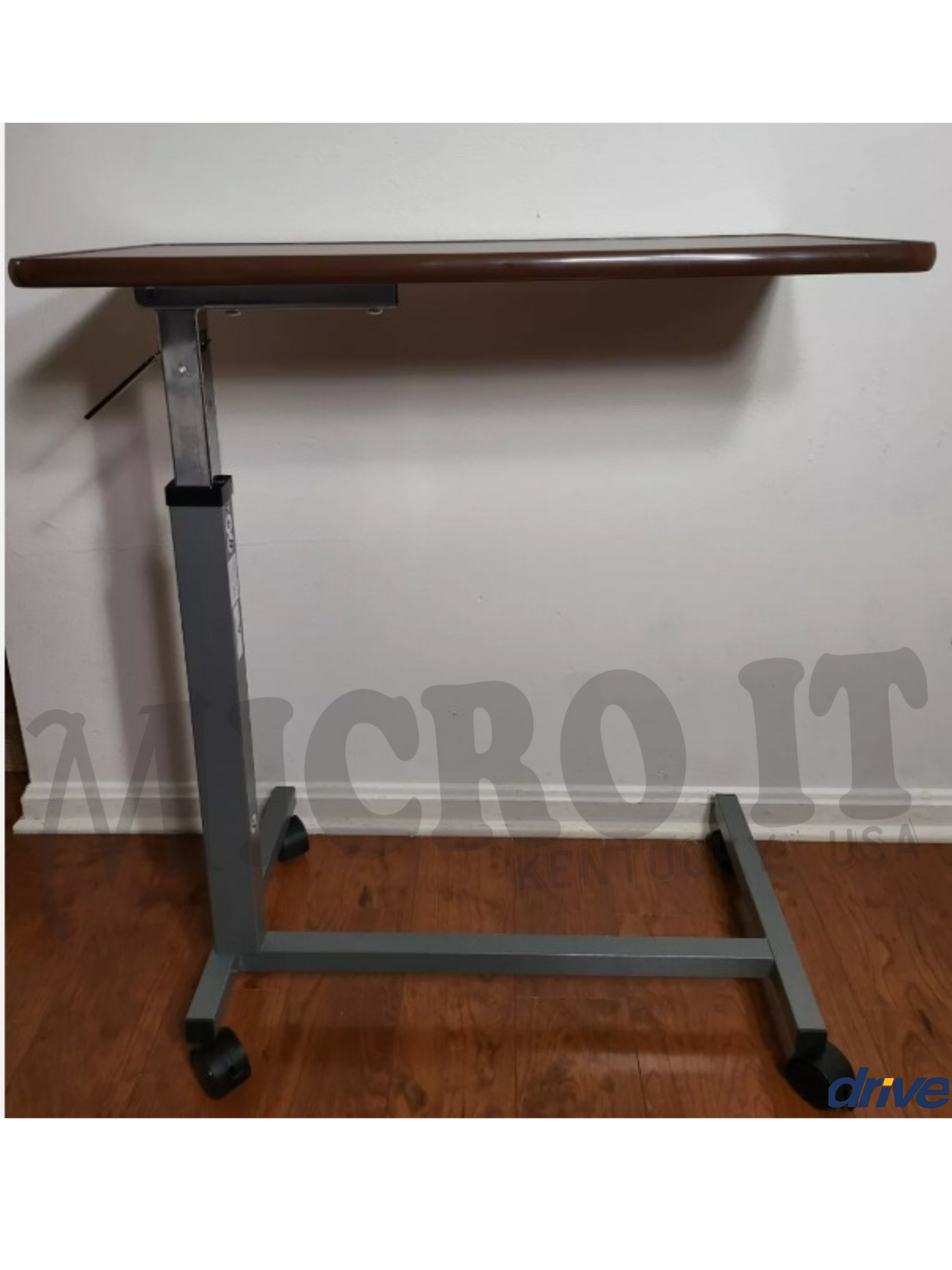 DRIVE MEDICAL TABLE 13067 / OVERBED WITH WHEELS / ADJUSTABLE