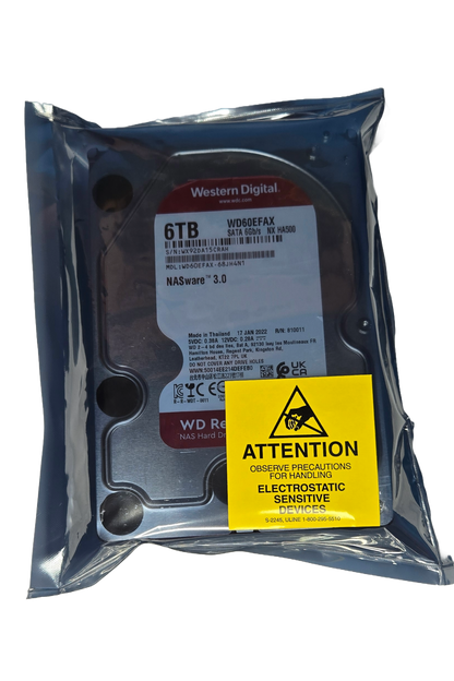 HDD WESTERN DIGITAL 6TB 3.5" / 5400 RPM  WD60EFAX